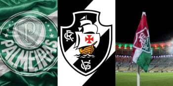 Palmeiras, Vasco e Fluminense (Foto: Divulgação)