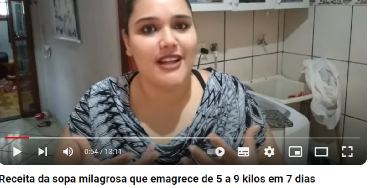 Receita milagrosa para emagrecer 10 kg em 7 dias (Foto: Divulgação)