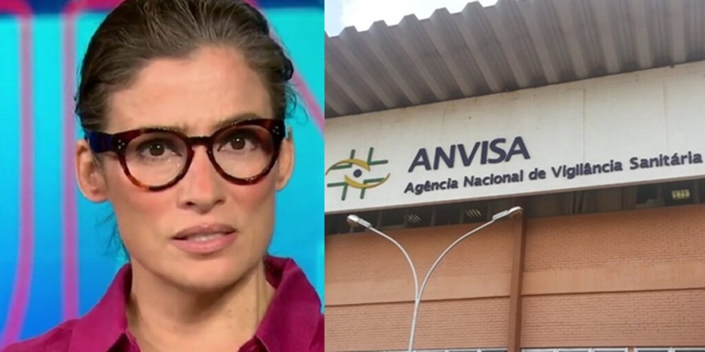 Renata Vasconcellos fez anúncio urgente no JN sobre proibição da Anvisa (Foto: Reprodução Internet)