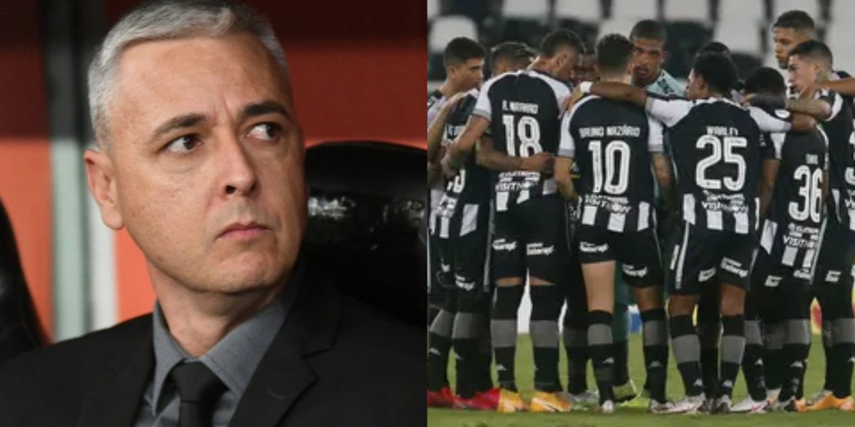 Tiago Nunes lamenta e fala em 'destruição mental' do Botafogo na