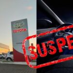 Carro da Toyota teve as vendas suspensas (Reprodução: Montagem TV Foco)