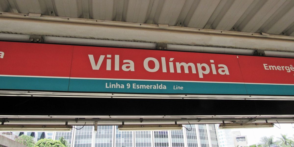 O problema se deu na estação Vila Olímpia (Reprodução: Internet)