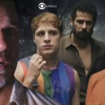 Vinícius, Kelvin, Ramiro e Luigi em Terra e Paixão (Foto: Reprodução / Globo / Montagem TV Foco)