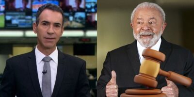 César Tralli anuncia nova lei sancionada por Lula (Reprodução/Montagem TV Foco)