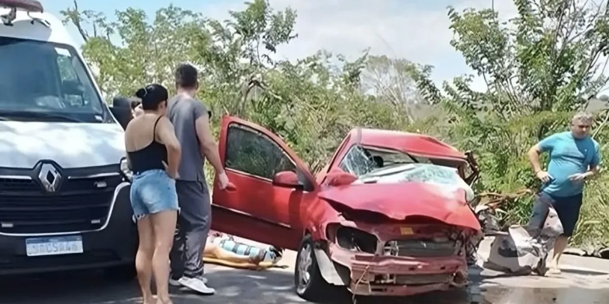 Acidente de carro Marcos Vieira (Reprodução/Internet)