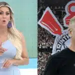 Renata Fan e técnico Mano Menezes (Reprodução/Montagem TV Foco)