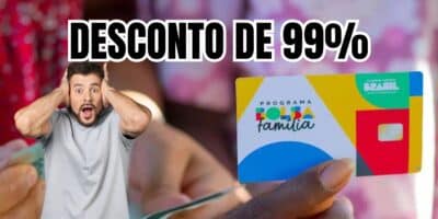 Imagem do post Desconto de 99% e 2 contas aniquiladas: Bolsa Família libera benefício pra salvar beneficiários em fevereiro