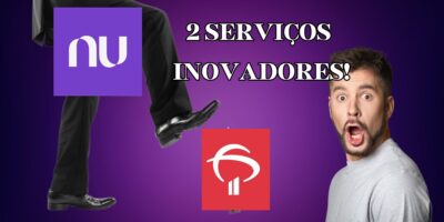 Nubank esmaga Bradesco com 2 serviços (Reprodução/Montagem TV Foco)