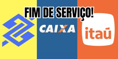 Serviço do BB, Caixa, Itaú e mais chega ao fim (Reprodução/Montagem TV Foco)