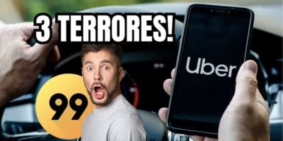 Uber começa 2024 com 3 terrores (Reprodução/Montagem TV Foco)