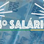 Comunicado oficial sobre virada do 14° salário (Reprodução: Montagem TV Foco)