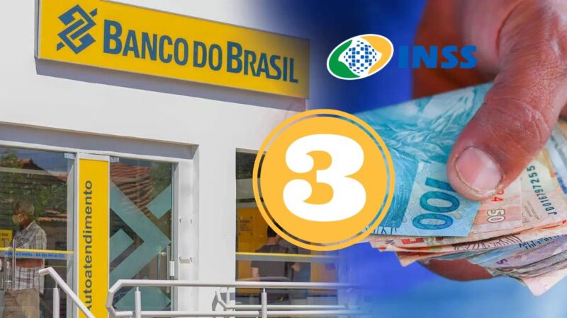 Fachada del Banco do Brasil y dinero en mano (Foto: Reproducción / Pronatec / Montagem TV Foco)