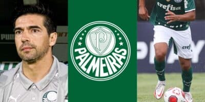 Abel Ferreira, Palmeiras e jogador do Palmeiras - (Reprodução Internet)