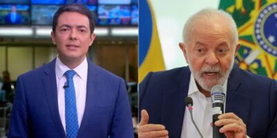 Alan Severiano no JH / Presidente Lula - Montagem TVFOCO