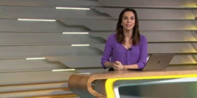 Ana Paula Araújo no Bom Dia Brasil (Foto: Reprodução / Globo)