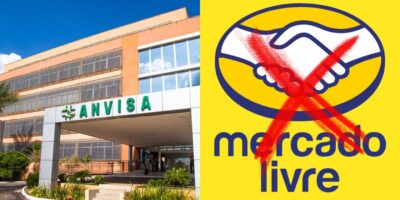 Anvisa e Mercado Livre - (Reprodução Internet)