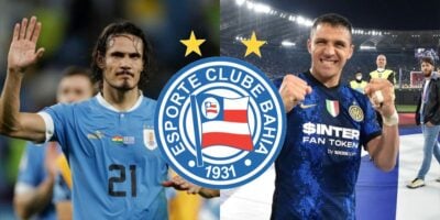 Imagem do post E. Ribeiro, Jean Lucas e mais 2: Cavani e Alexis Sánchez têm definição oficial sobre jogarem no Bahia em 2024