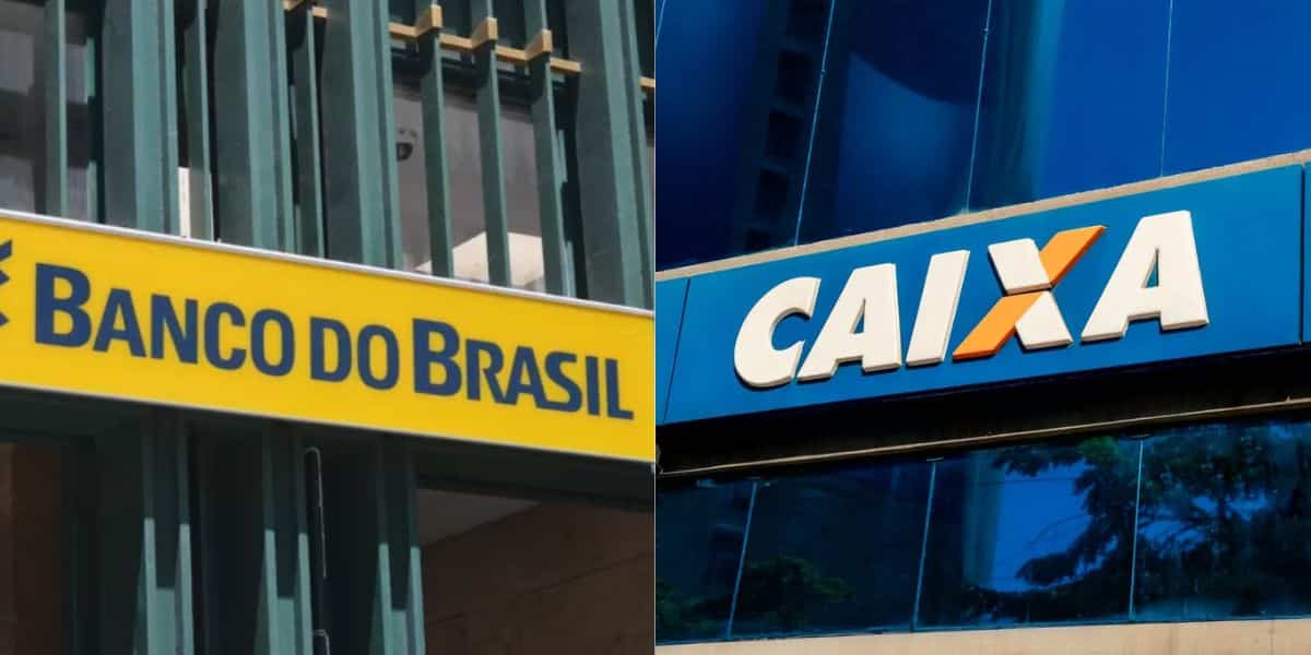 Banco do Brasil / Caixa - Montagem TVFOCO