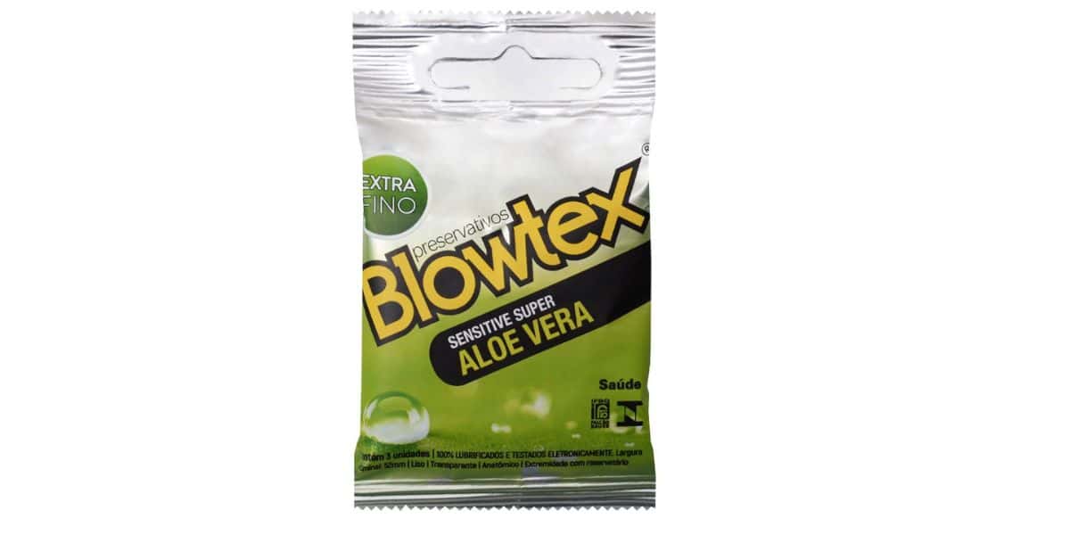 Blowtex Sensitive Super Aloe Vera (Foto: Reprodução / internet) 