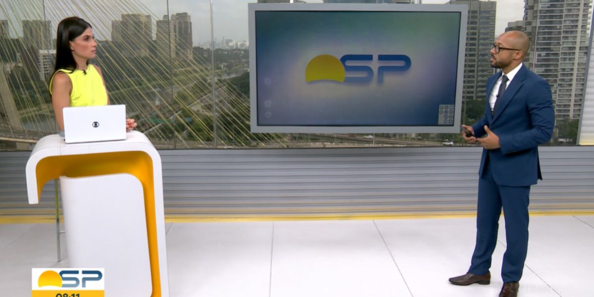 Bom Dia SP vai ao ar na Globo se segunda à sexta-feira, das 6h até às 8h30 (Reprodução: Globo)