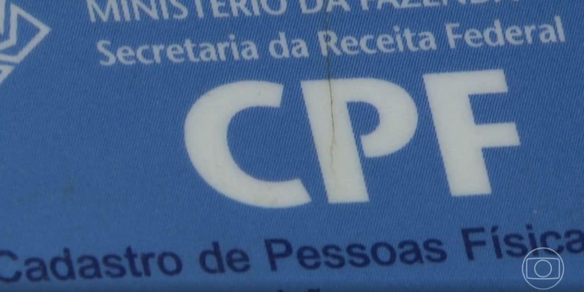 CPF (Foto: Reprodução / Globo)