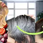 3 receitas milagrosas fazem o cabelo voltar a ter volume e acaba com os fios brancos e grisalhos (Foto Reprodução/Montagem/Lennita/Tv Foco)