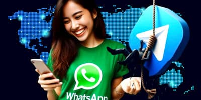 WhatsApp lança novidade que promete aniquilar rivais como o Telegram (Foto Reprodução/Montagem/Lennita/Tv Foco)