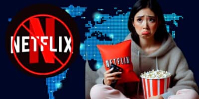 Netflix está fora do ar em 5 países (Foto Reprodução/Montagem/Lennita/Tv Foco)