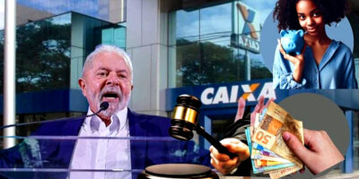 Nova lei do Lula sobre poupança, salário de mais dois mil reais, entre outras, são as vitórias da Caixa para 2024 (Foto Reprodução/Montagem/Tv Foco)