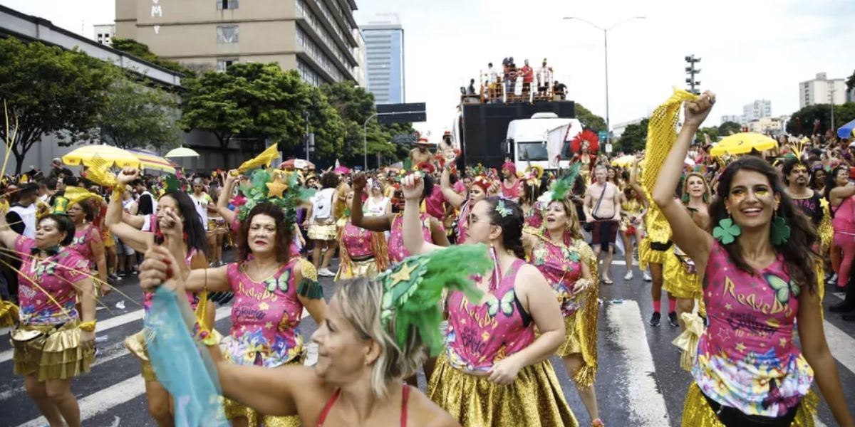 Carnaval de rua em Belo Horizonte (Foto: Reprodução / Beto Eterovick / G1)