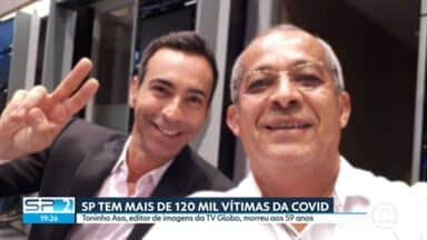 César Tralli com Toninho Asa - Foto InternetCésar Tralli com Toninho Asa - Foto Internet