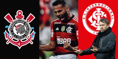 Corinthians, Thiago Maia, Internacional e Eduardo Coudet - (Reprodução Internet)