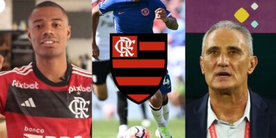 De La Cruz, Ângelo, Flamengo e Tite - (Reprodução Internet)