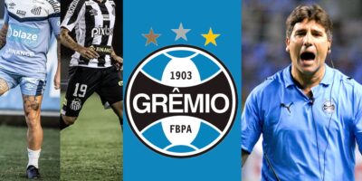 Dodi, Soteldo, Grêmio e Renato Portaluppi - (Reprodução Internet)