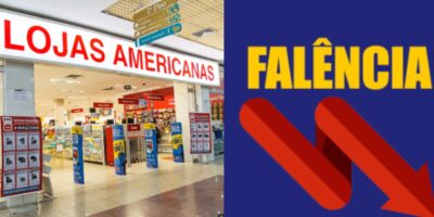 Falência e fachada das Americanas - foto: TV Foco