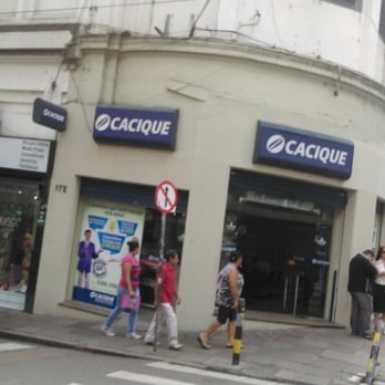 Fachada de unidade do Banco Cacique - Foto Reprodução Internet