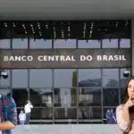 Fachada do Banco central e pessoas com duvida - Foto Reprodução Internet