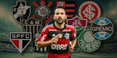 Contrato até 2025 e um caminhão de dinheiro: Everton Ribeiro esnoba 5 gigantes e escolhe novo time para 2024 - (Montagem Tv Foco)