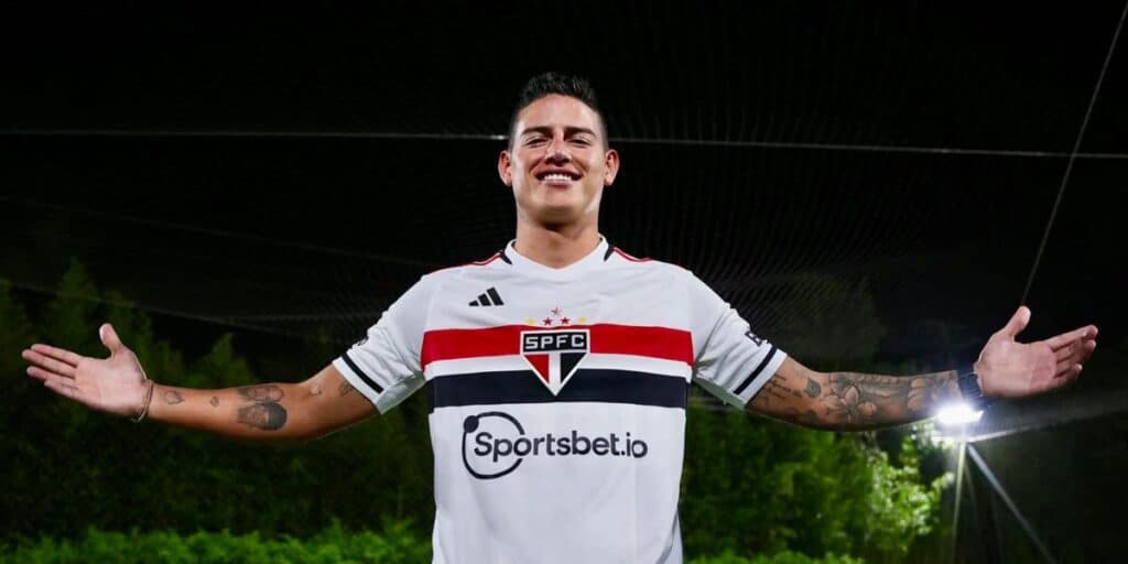 Nova casa aos 32 para ser o camisa 10: James Rodriguez chega no limite no São Paulo e novo clube é revelado - Foto | Reprodução: Internet