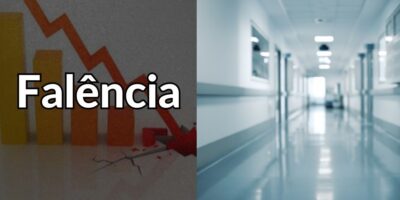 Foto de falência / Foto de Hospital - CANVA