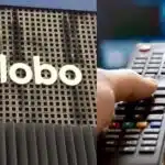 Globo / Pessoa ligando a TV - Montagem TVFOCO