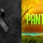 Imagem de luto / Logo Pantanal - Montagem TVFOCO