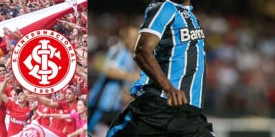 Vindo no mesmo avião que Borré: Internacional se cansa de T. Maia e joia do Grêmio é escolhida como novo meia - Montagem Tv Foco