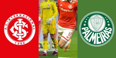 Internacional, Wanderson, Keiller e Palmeiras - (Reprodução Internet)