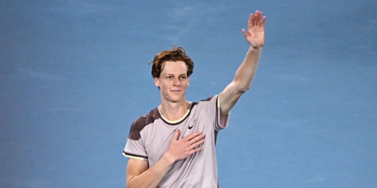 Jannik Sinner é o atual campeão do Australian Open (Reprodução: Internet)