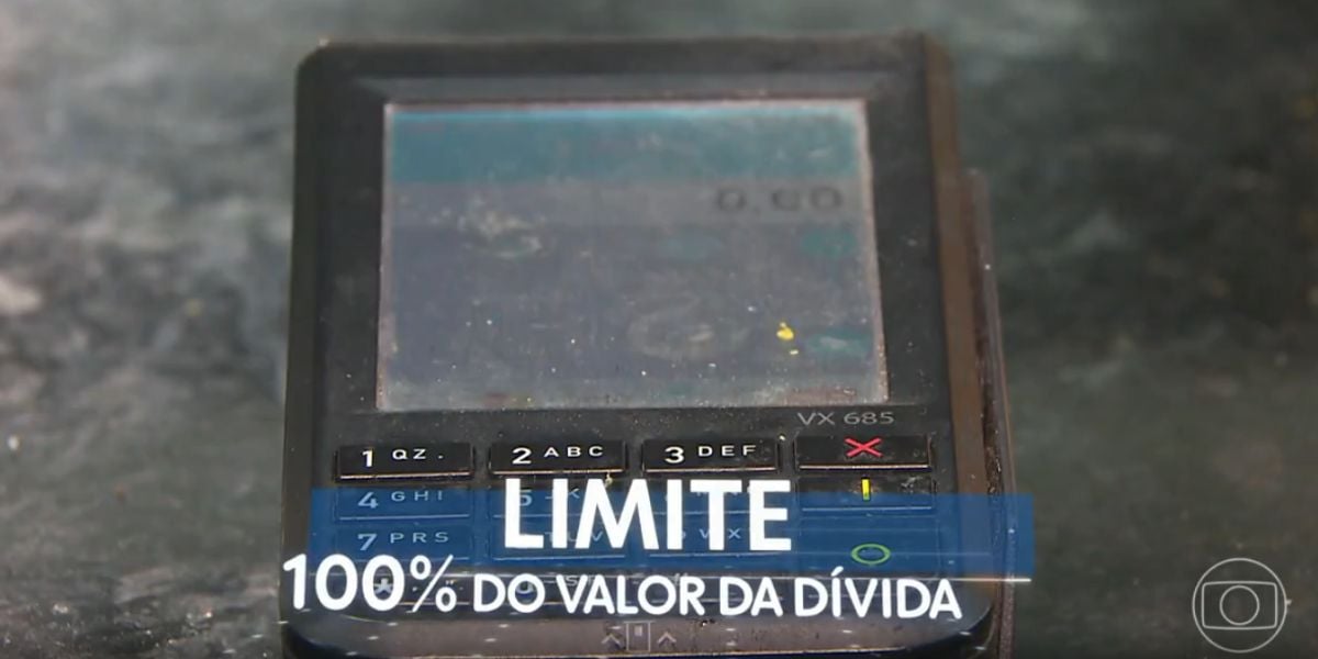 Limite taxa de juros do rotativo do cartão de crédito  (Foto: Reprodução / Globo)