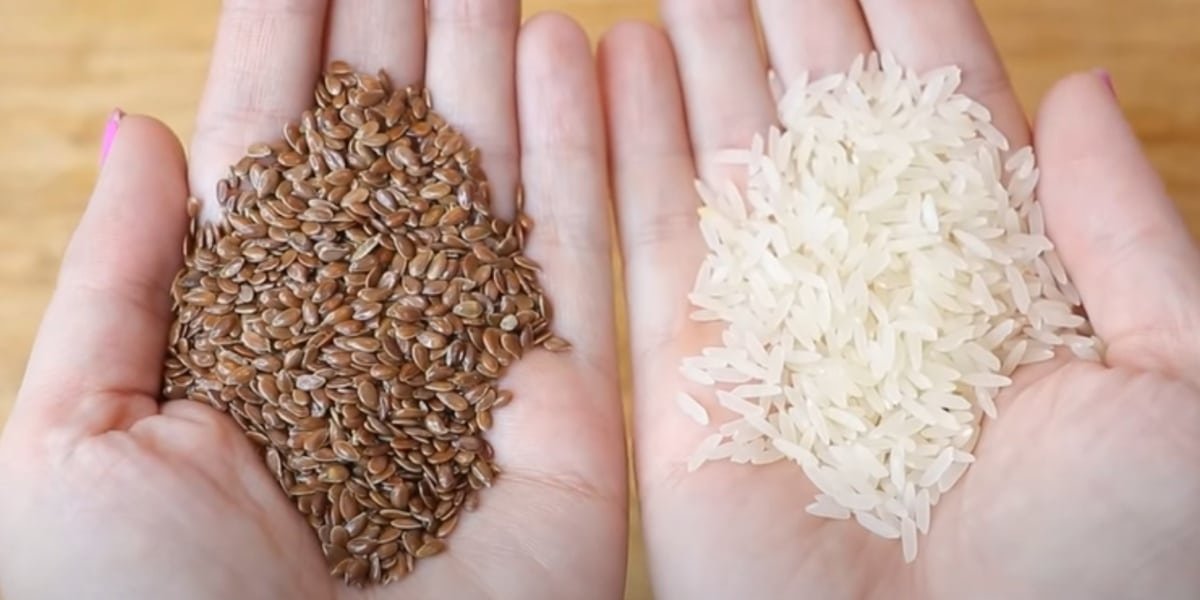 Linhaça e arroz (Foto: Reprodução/ Internet)
