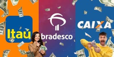 Logo da Caixa, Itaú e Badresco - Foto Reprodução Internet