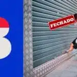 Logo da Casas Bahia e loja fechada - Foto Reprodução Internet