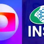 Logo da Globo e logo INSS  (Fotos: Reproduções / GloboPlay / Montagem TV Foco)